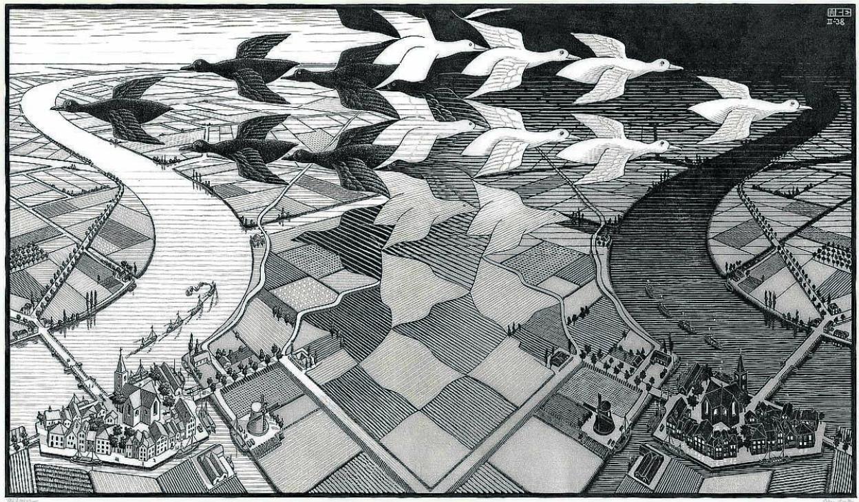 Los mundos imposibles de Escher El Correo